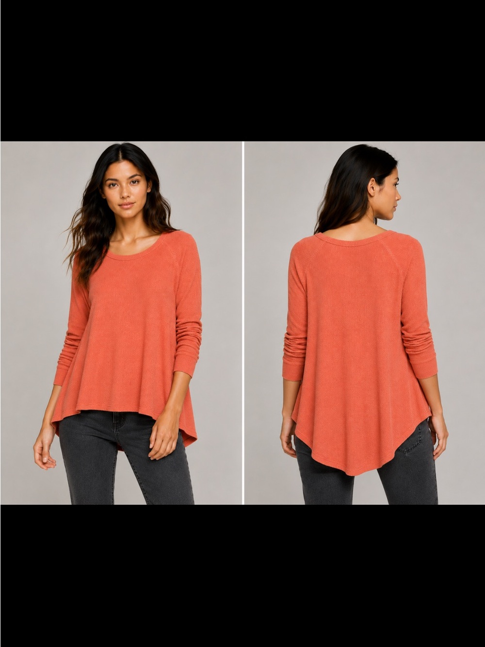 Free People We The Free Rockabilly Raglan Thermal Top